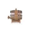 Galvanized Hoop Oak Barrel 34 oz (1 L)