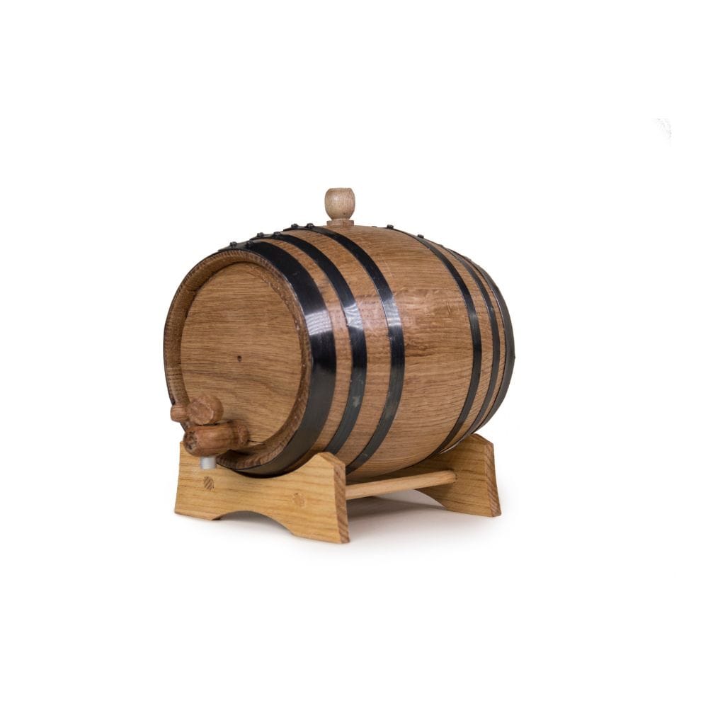 Black Hoop Oak Barrel 68 oz (2 L)