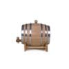 Galvanized Hoop Oak Barrel 68 oz (2 L)