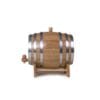 Galvanized Hoop Oak Barrel 101 oz (3 L)
