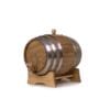 Galvanized Hoop Oak Barrel 101 oz (3 L)