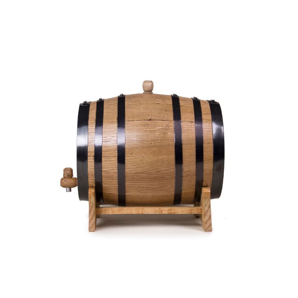 Black Hoop Oak Barrel 169 oz (5 L)