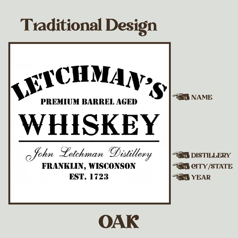 American Oak Barrels Co Tradittional Design